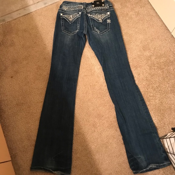 Miss Me Boot Cut Jeans - Picture 3 of 7